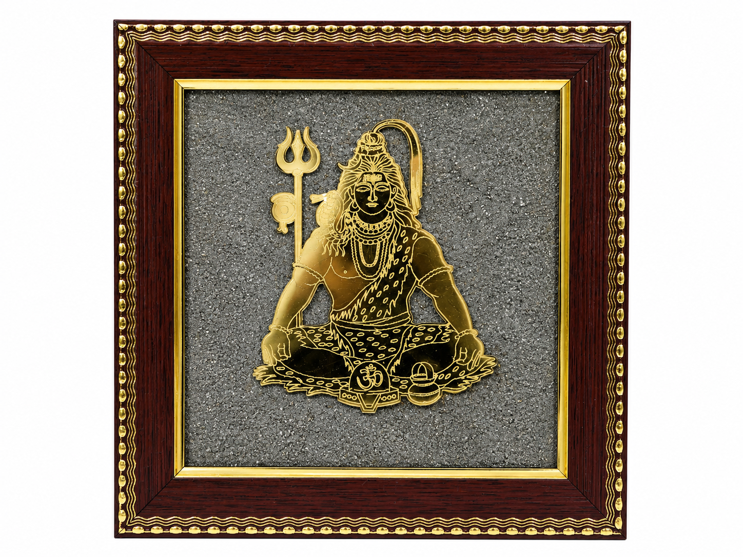 Shiv Ji Pyrite Frame