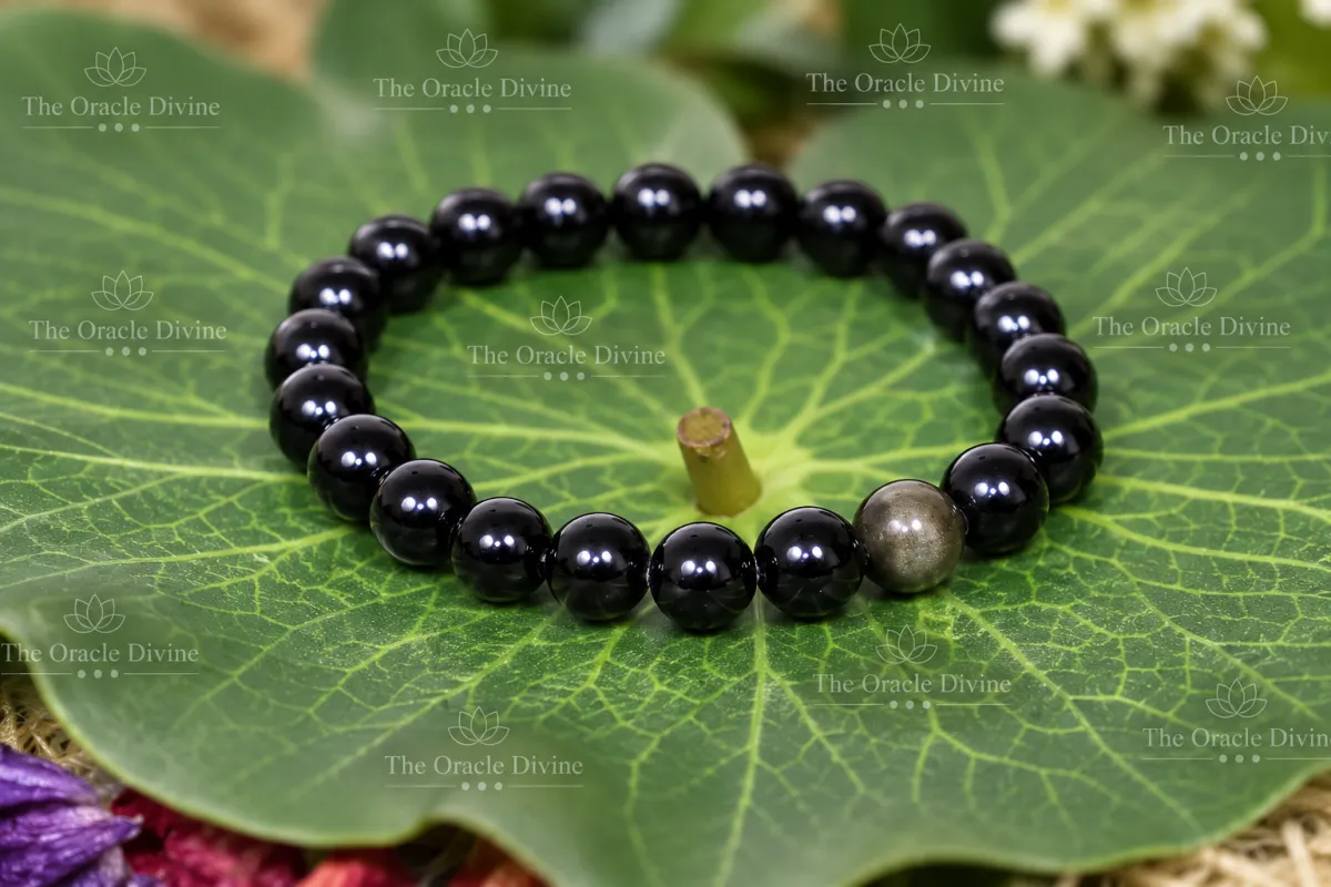 Black Obsidian Bracelet