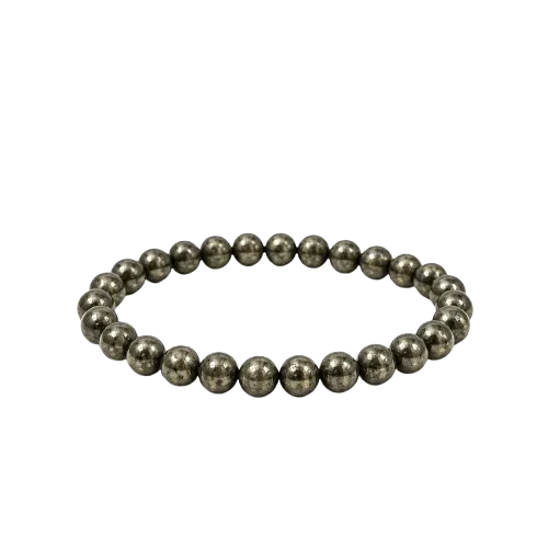 Premium Natural Pyrite Bracelet | Prosperity Crystal Bracelet