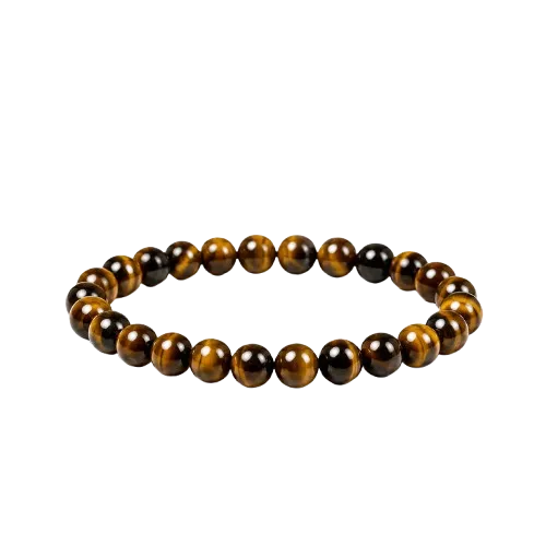 Premium Natural Tiger Eye Bracelet | Confidence & Protection Crystal Bracelet